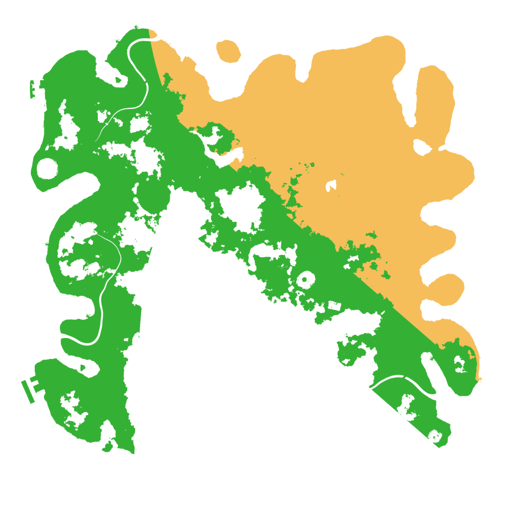 Biome Rust Map: Procedural Map, Size: 4250, Seed: 307302857