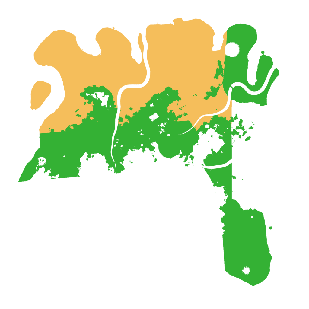 Biome Rust Map: Procedural Map, Size: 3800, Seed: 12303677