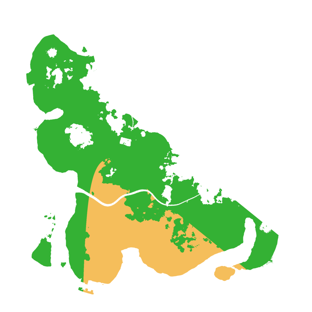 Biome Rust Map: Procedural Map, Size: 3000, Seed: 160828959