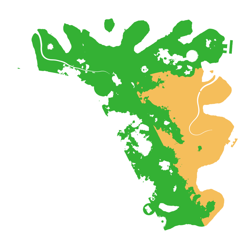 Biome Rust Map: Procedural Map, Size: 3750, Seed: 1155362862