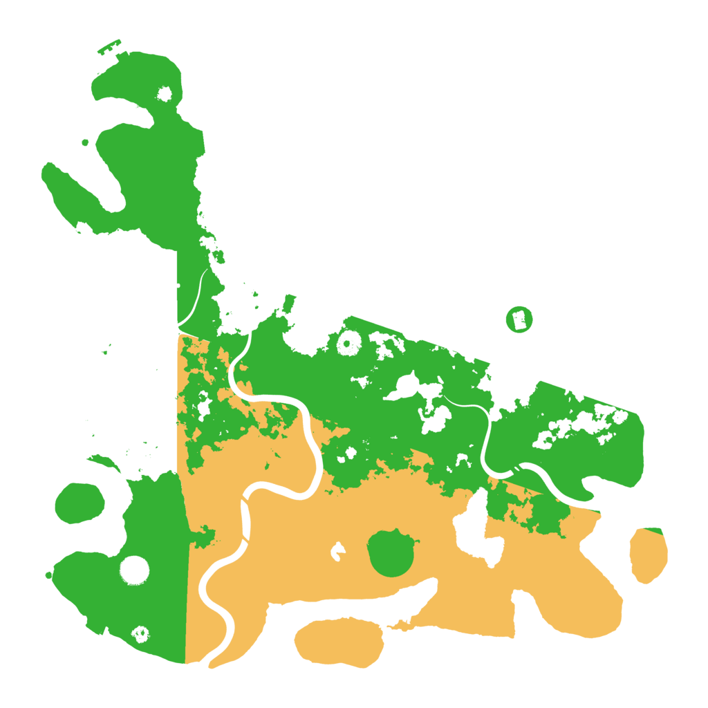 Biome Rust Map: Procedural Map, Size: 4250, Seed: 7114462