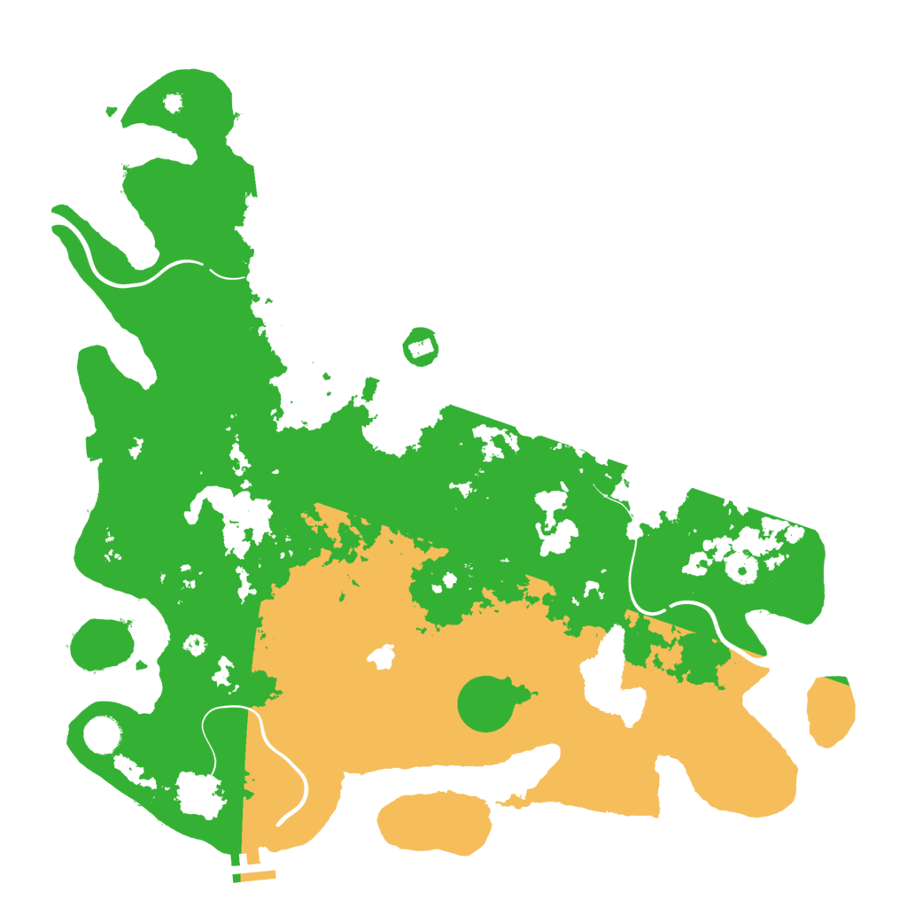 Biome Rust Map: Procedural Map, Size: 4250, Seed: 7114462