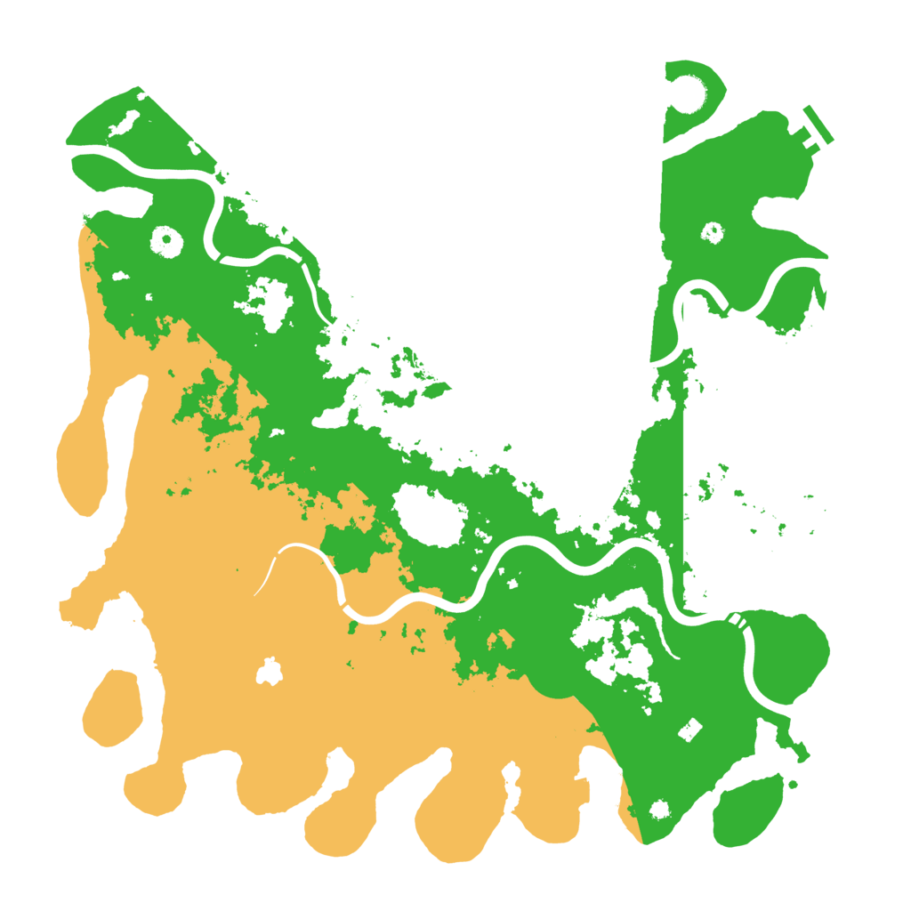 Biome Rust Map: Procedural Map, Size: 4250, Seed: 1074668987