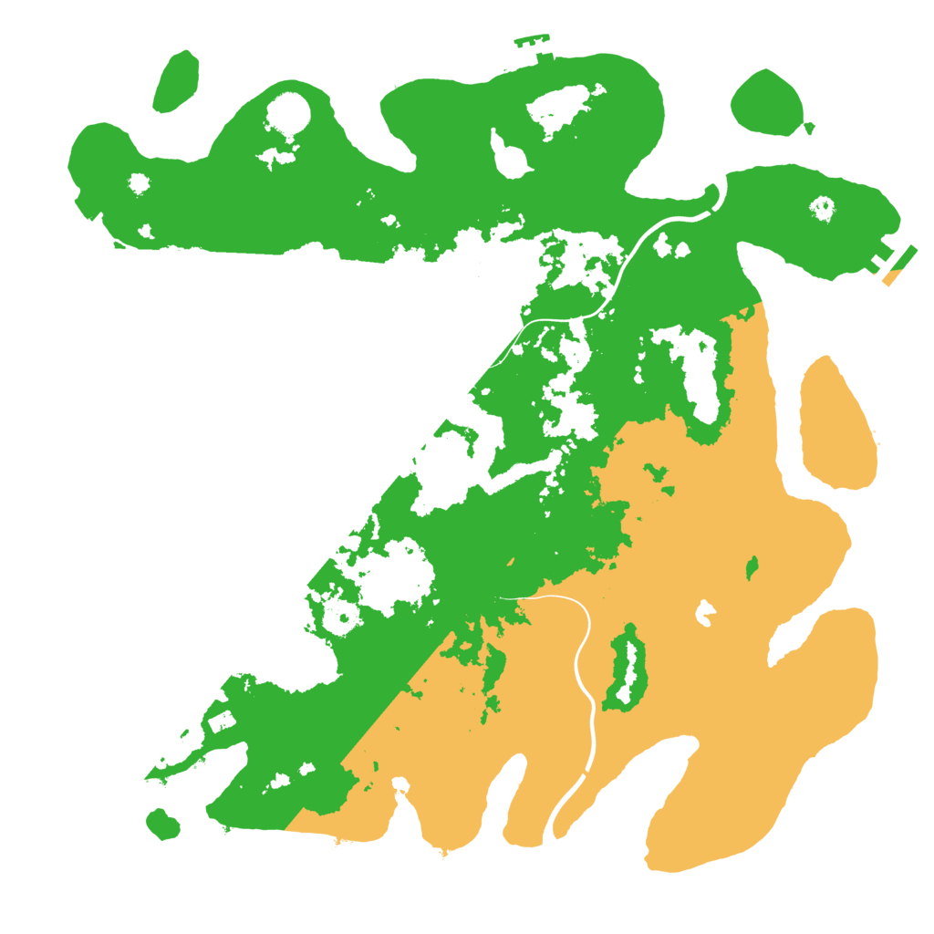 Biome Rust Map: Procedural Map, Size: 4000, Seed: 110824