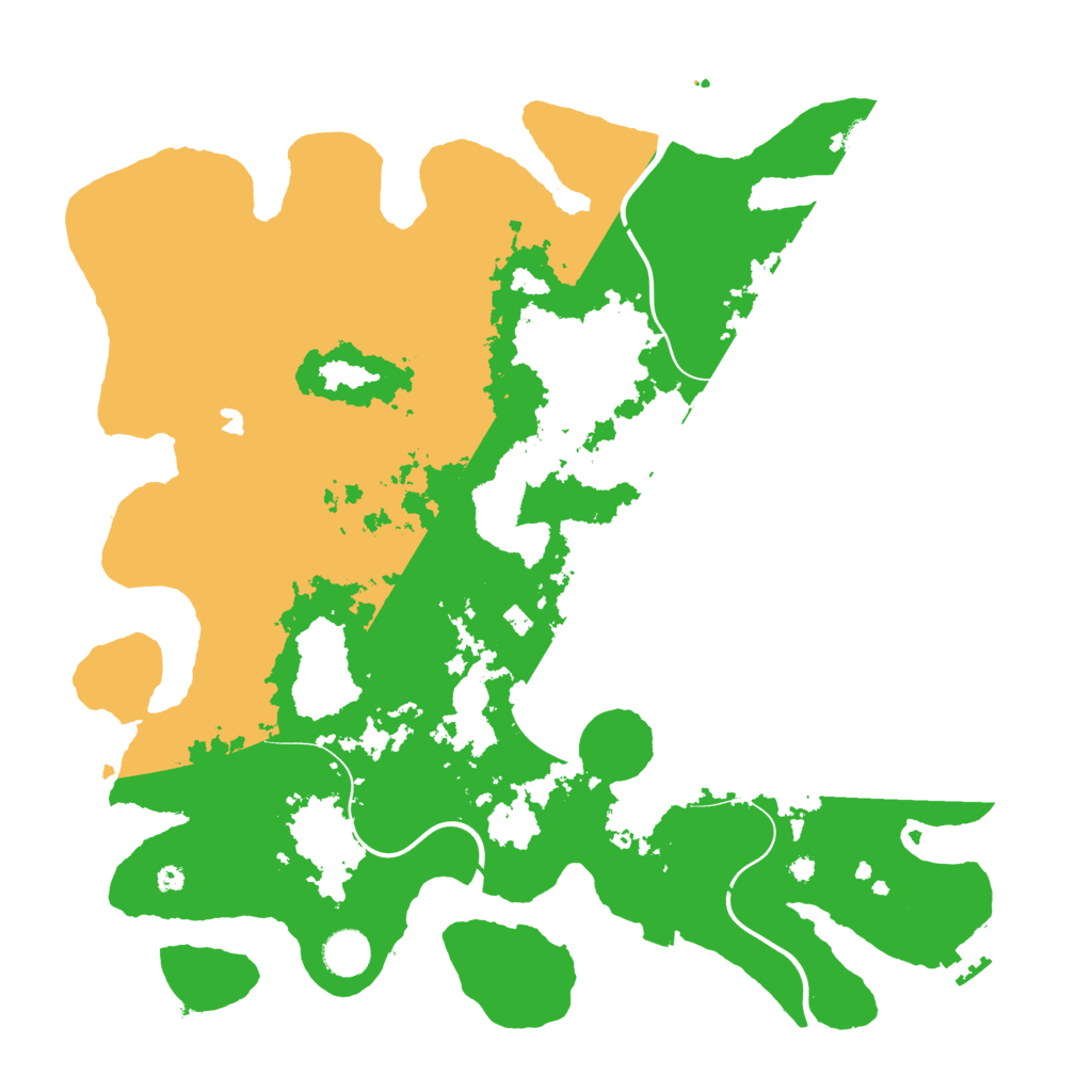 Biome Rust Map: Procedural Map, Size: 4050, Seed: 1915107124