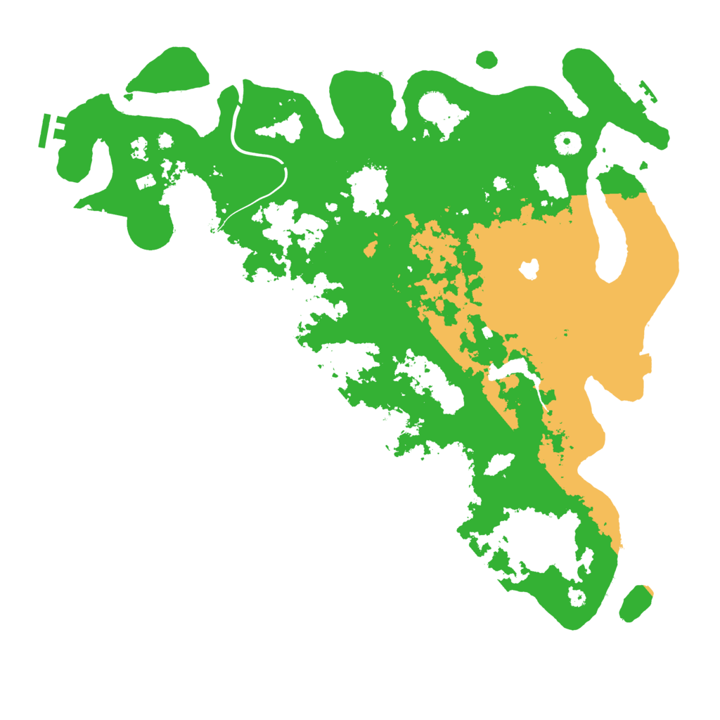 Biome Rust Map: Procedural Map, Size: 4250, Seed: 1053286966