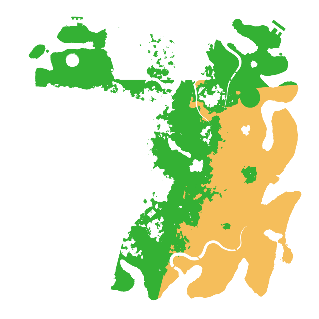 Biome Rust Map: Procedural Map, Size: 4250, Seed: 1446861947