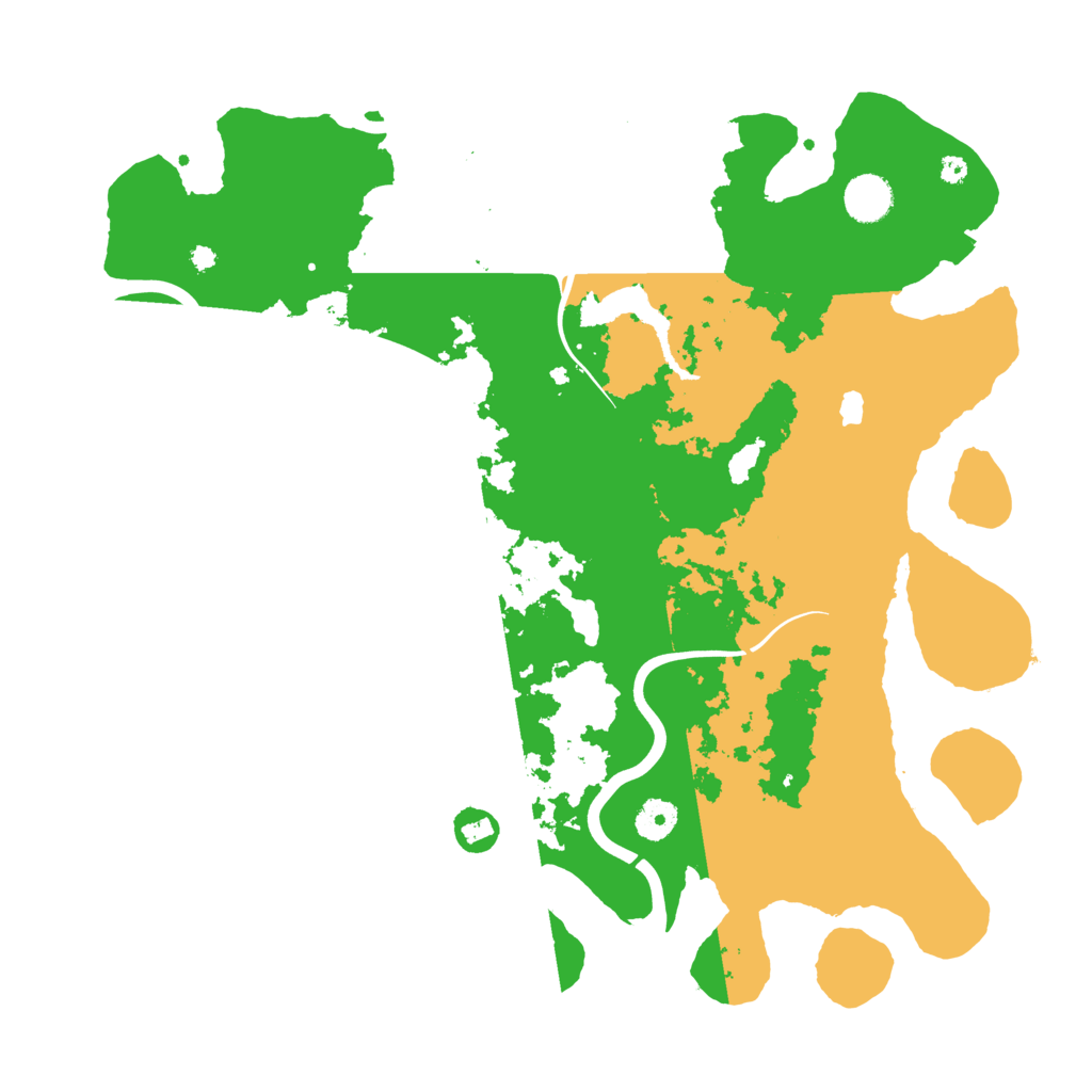 Biome Rust Map: Procedural Map, Size: 4000, Seed: 26475896