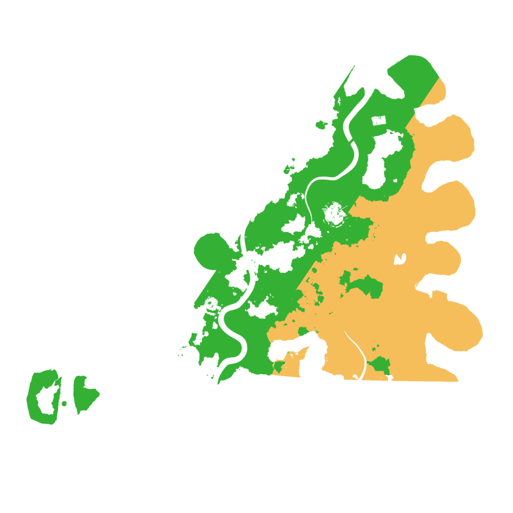 Biome Rust Map: Procedural Map, Size: 4000, Seed: 1394207534