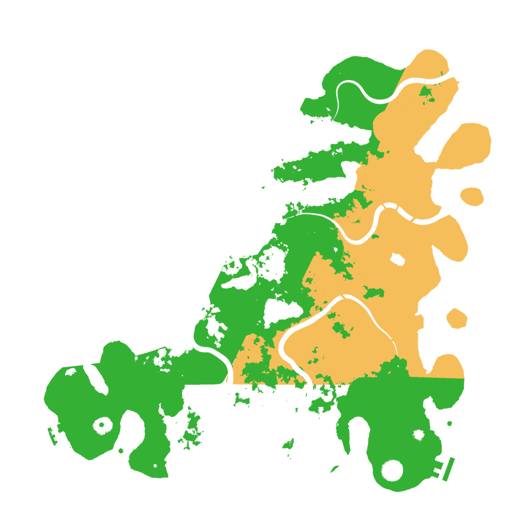 Biome Rust Map: Procedural Map, Size: 4250, Seed: 210866628