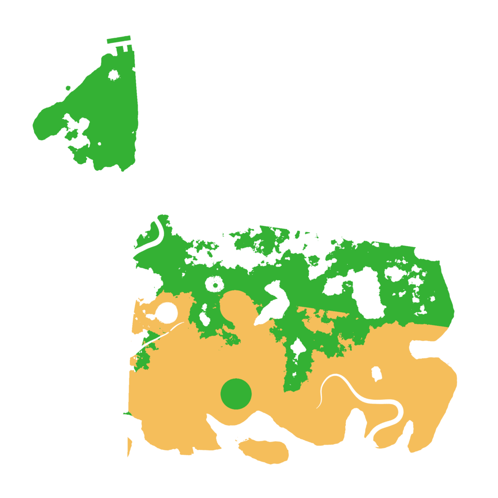 Biome Rust Map: Procedural Map, Size: 4250, Seed: 875604850