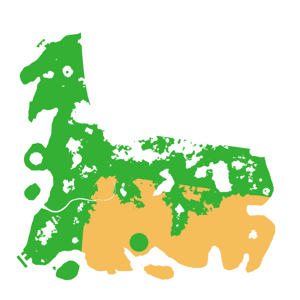 Biome Rust Map: Procedural Map, Size: 4250, Seed: 875604850