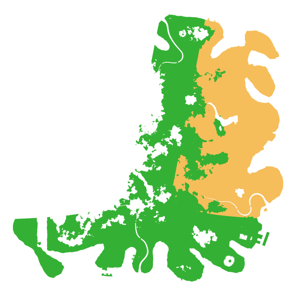 Biome Rust Map: Procedural Map, Size: 4250, Seed: 1219242259