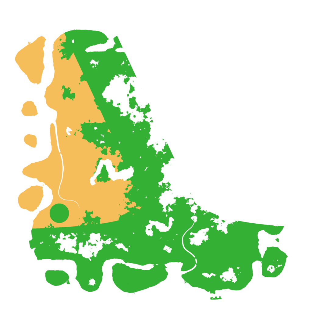 Biome Rust Map: Procedural Map, Size: 4250, Seed: 796156486