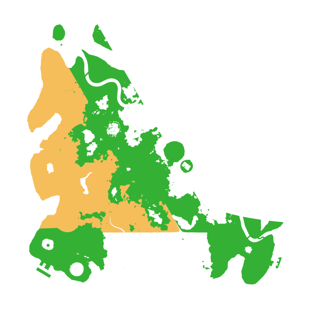 Biome Rust Map: Procedural Map, Size: 4000, Seed: 8217
