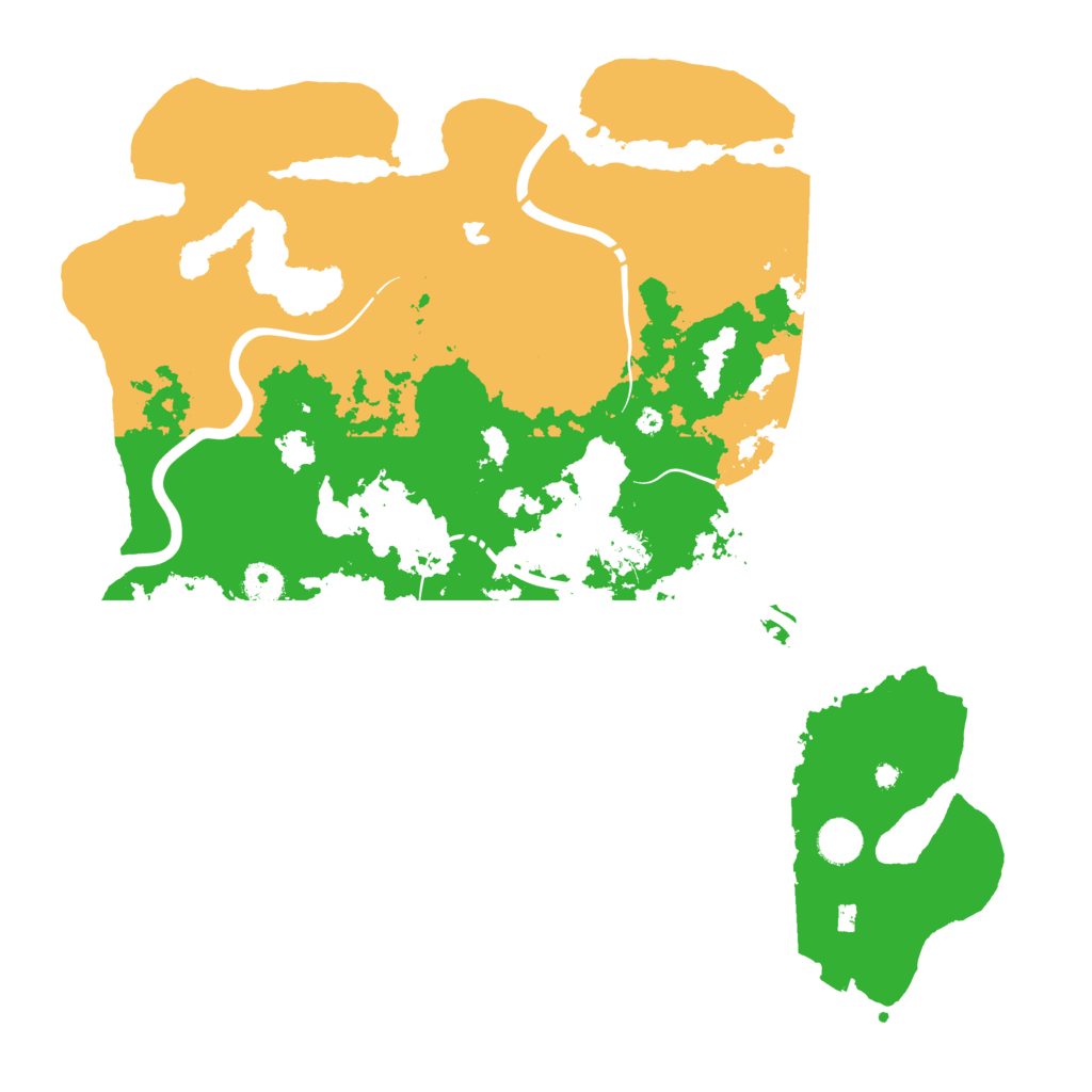 Biome Rust Map: Procedural Map, Size: 4250, Seed: 1391675961