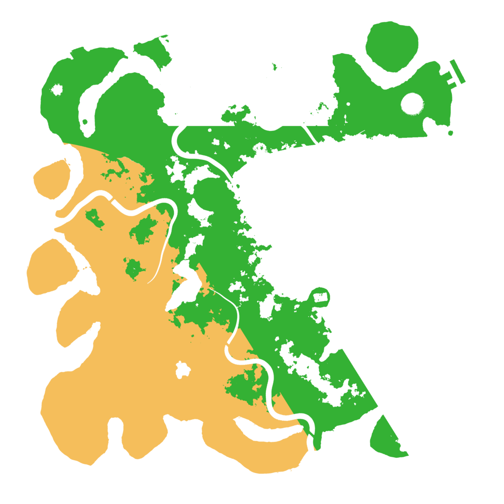 Biome Rust Map: Procedural Map, Size: 4000, Seed: 382508744