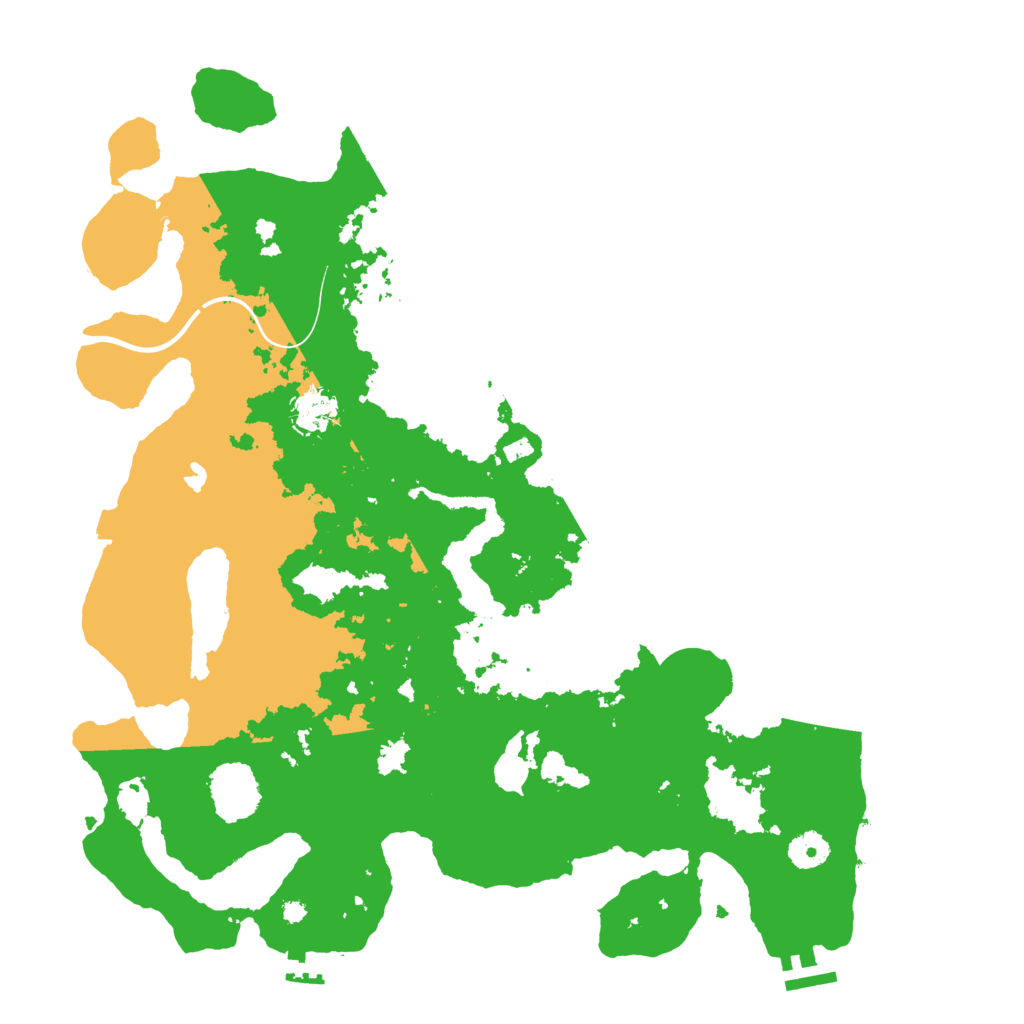 Biome Rust Map: Procedural Map, Size: 4000, Seed: 422972