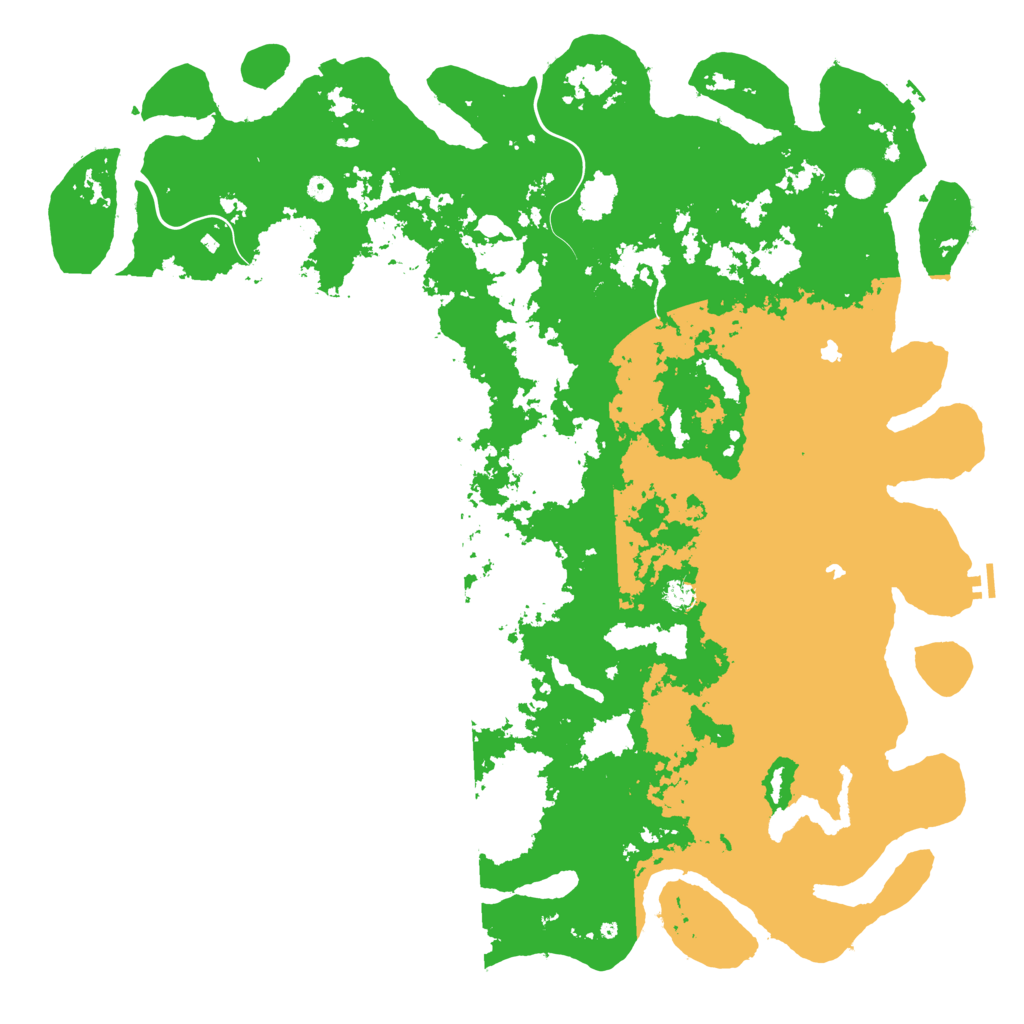 Biome Rust Map: Procedural Map, Size: 6000, Seed: 1935076097