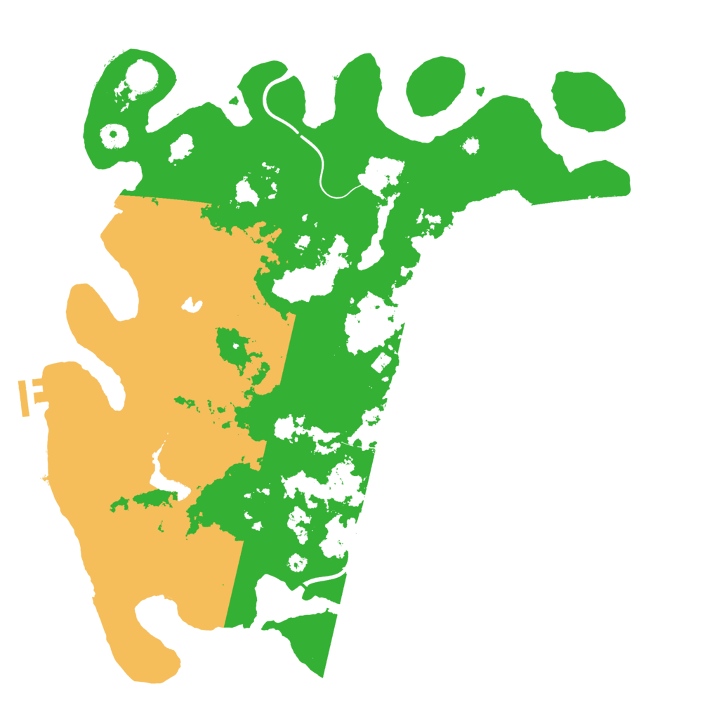 Biome Rust Map: Procedural Map, Size: 4000, Seed: 738660941