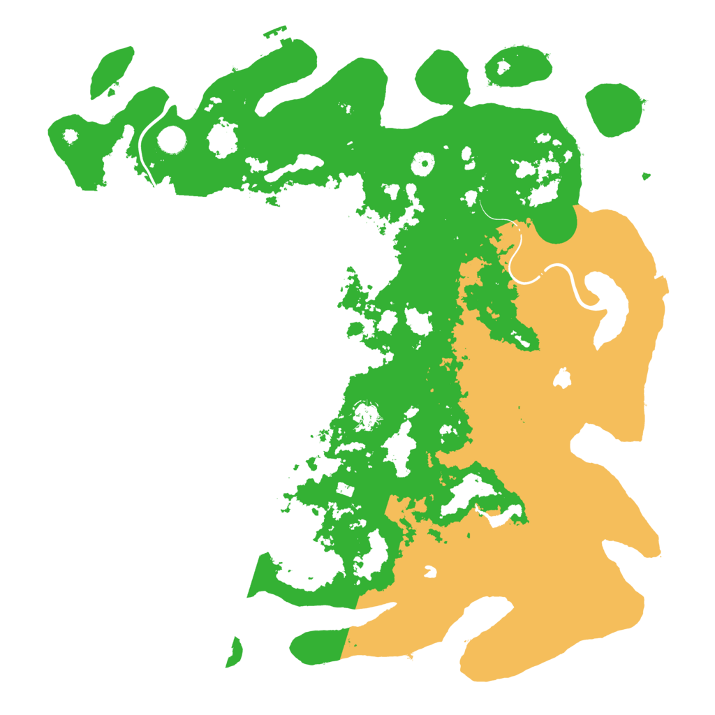 Biome Rust Map: Procedural Map, Size: 4500, Seed: 1868015064