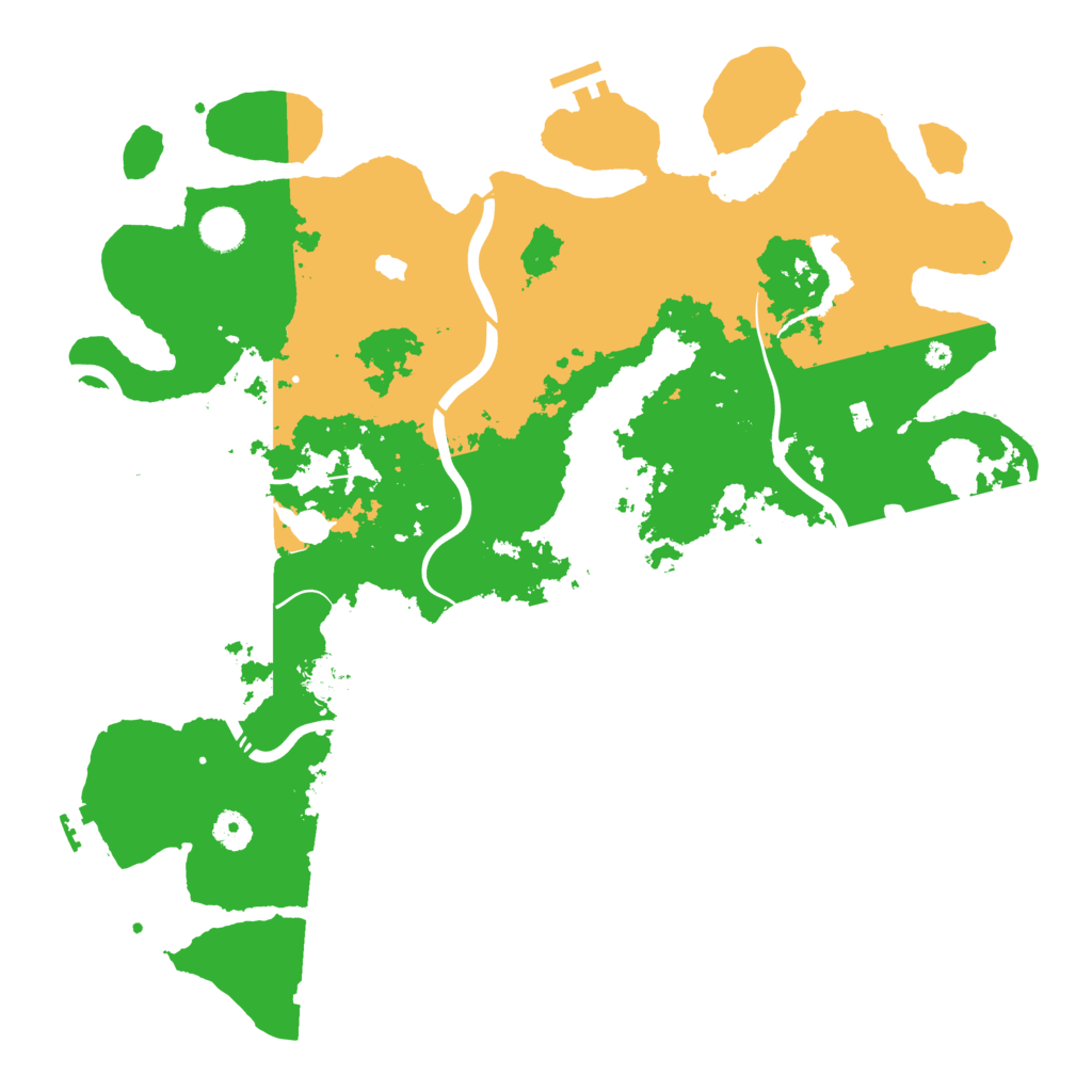 Biome Rust Map: Procedural Map, Size: 4250, Seed: 162895111