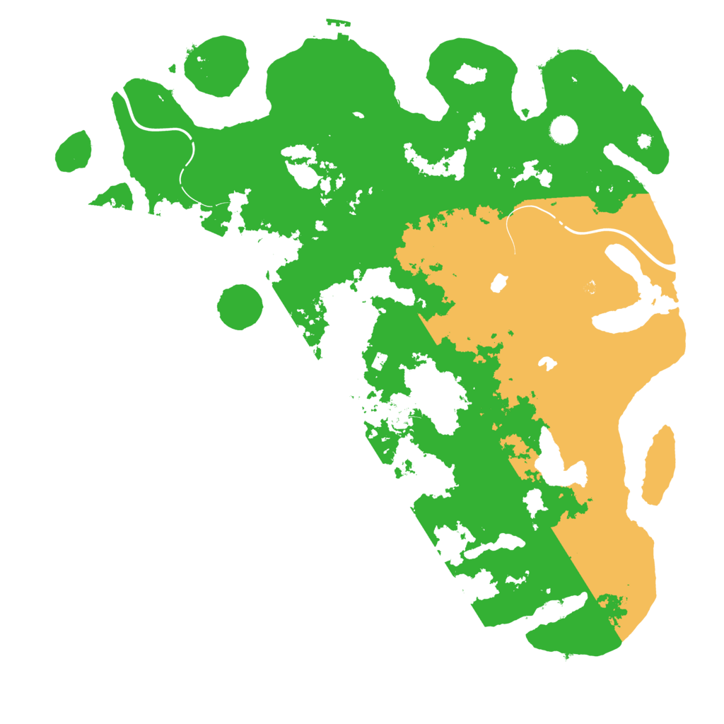 Biome Rust Map: Procedural Map, Size: 4500, Seed: 473912626