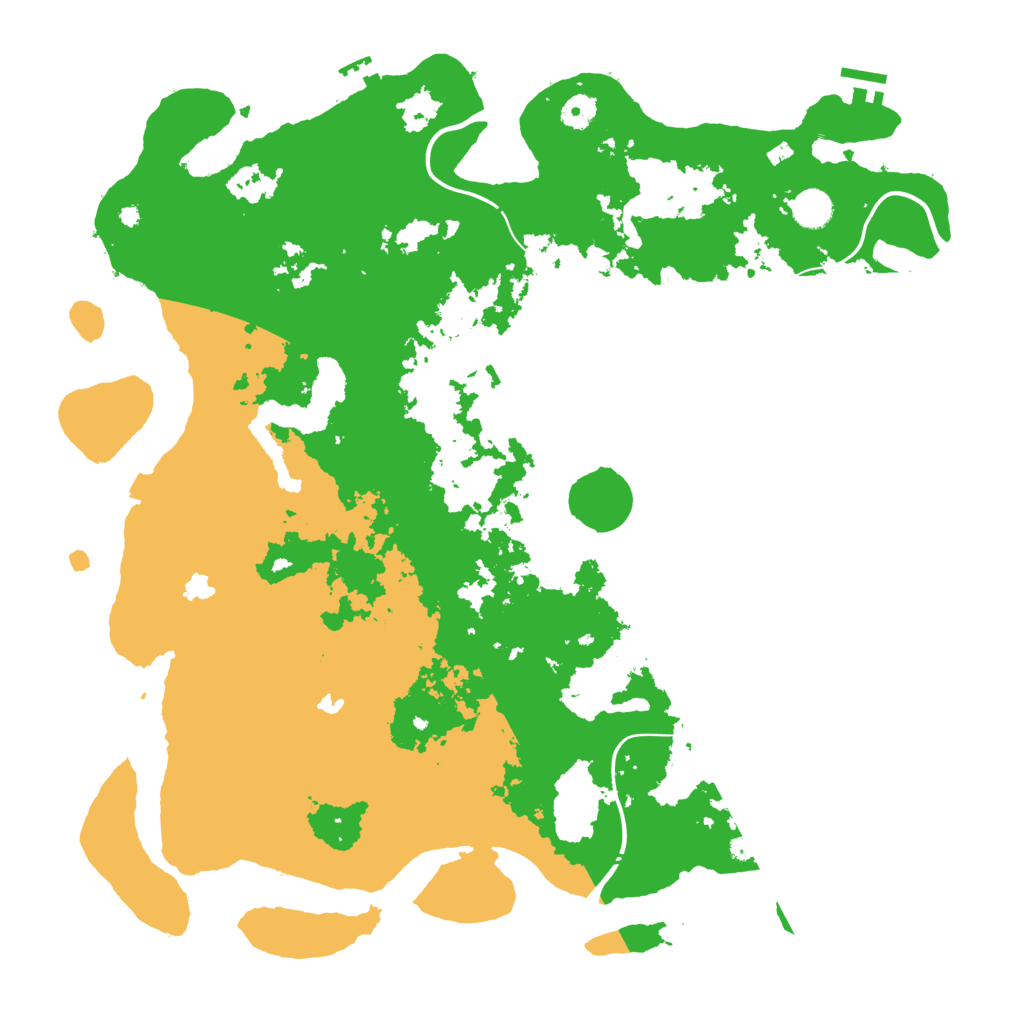 Biome Rust Map: Procedural Map, Size: 4500, Seed: 594464566