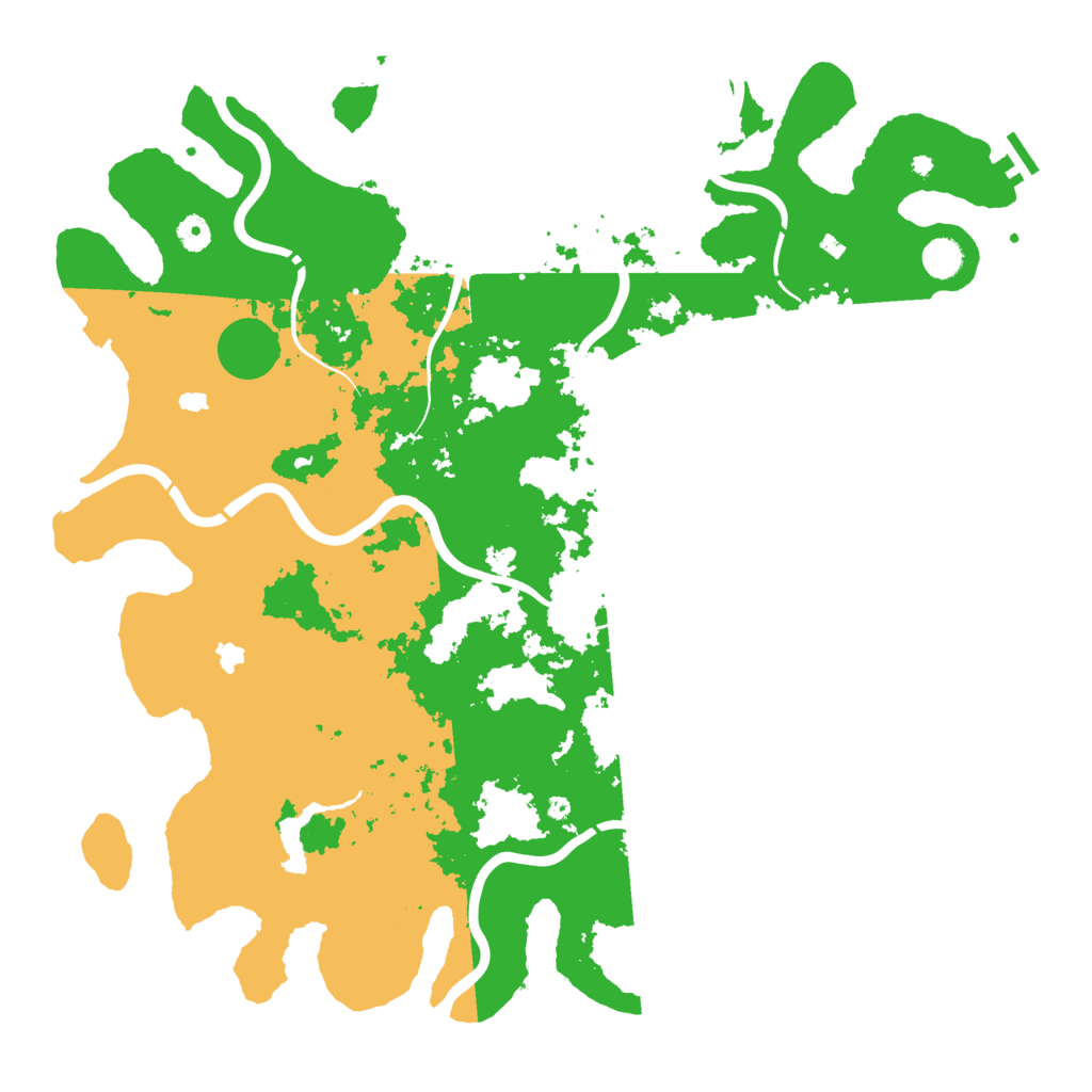 Biome Rust Map: Procedural Map, Size: 4750, Seed: 237751058