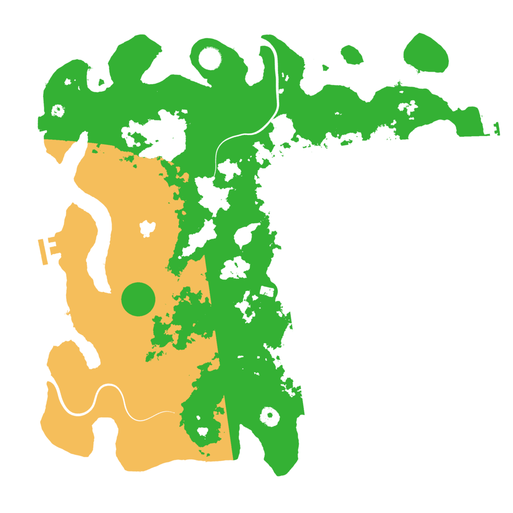 Biome Rust Map: Procedural Map, Size: 4000, Seed: 218317251
