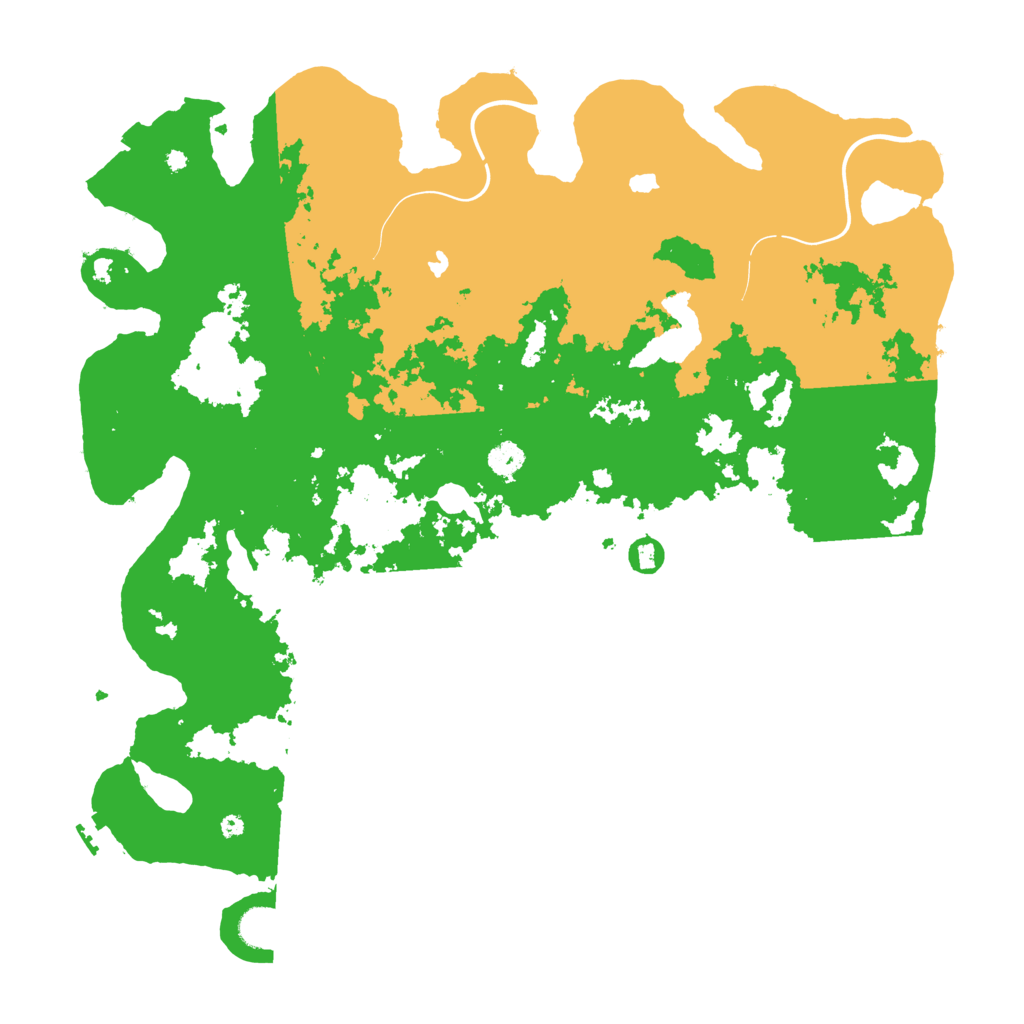 Biome Rust Map: Procedural Map, Size: 4500, Seed: 1581150073