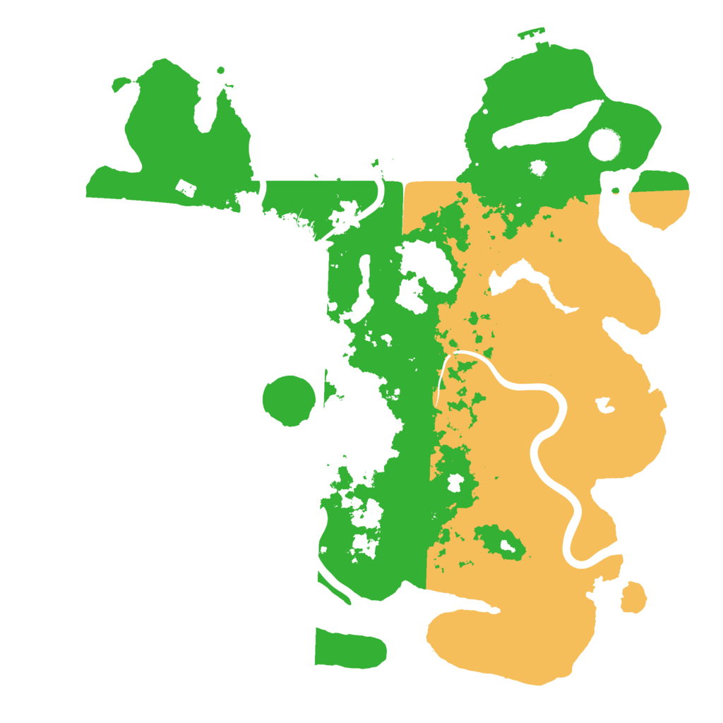 Biome Rust Map: Procedural Map, Size: 4000, Seed: 405868136