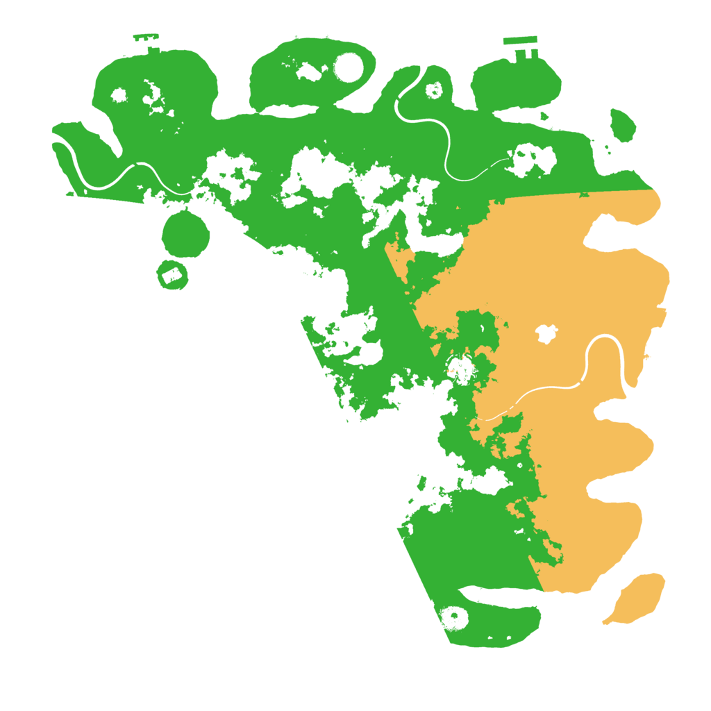 Biome Rust Map: Procedural Map, Size: 4250, Seed: 26169