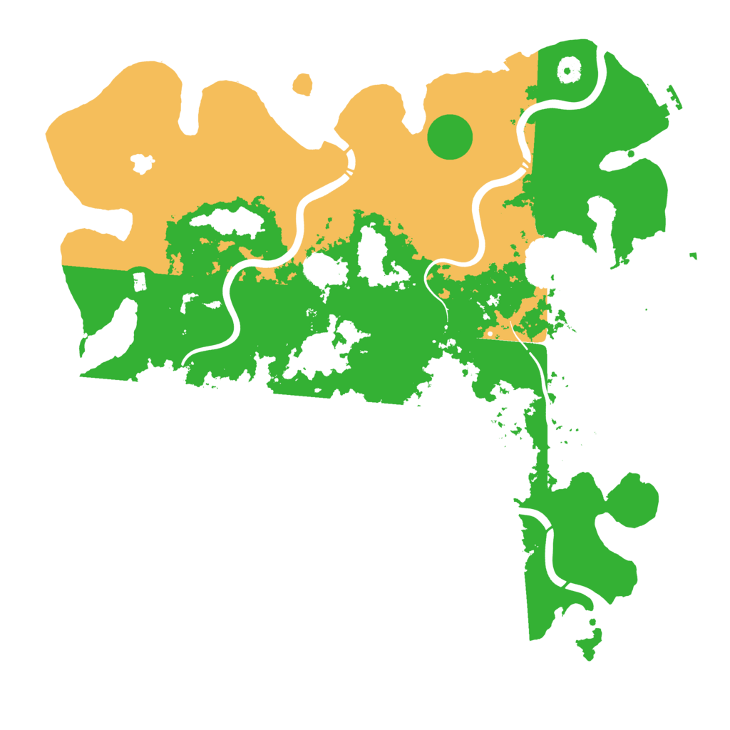Biome Rust Map: Procedural Map, Size: 4250, Seed: 6271709