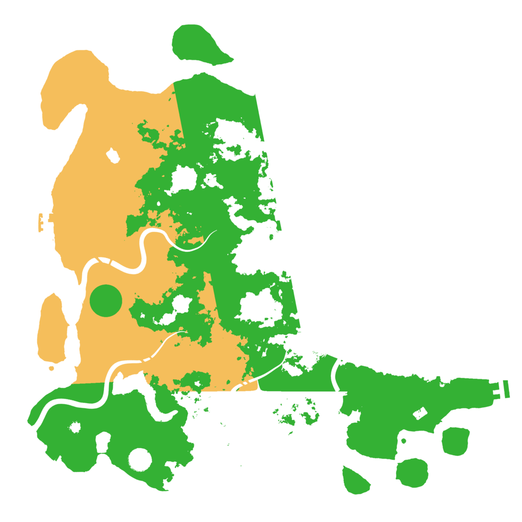 Biome Rust Map: Procedural Map, Size: 4250, Seed: 513099074