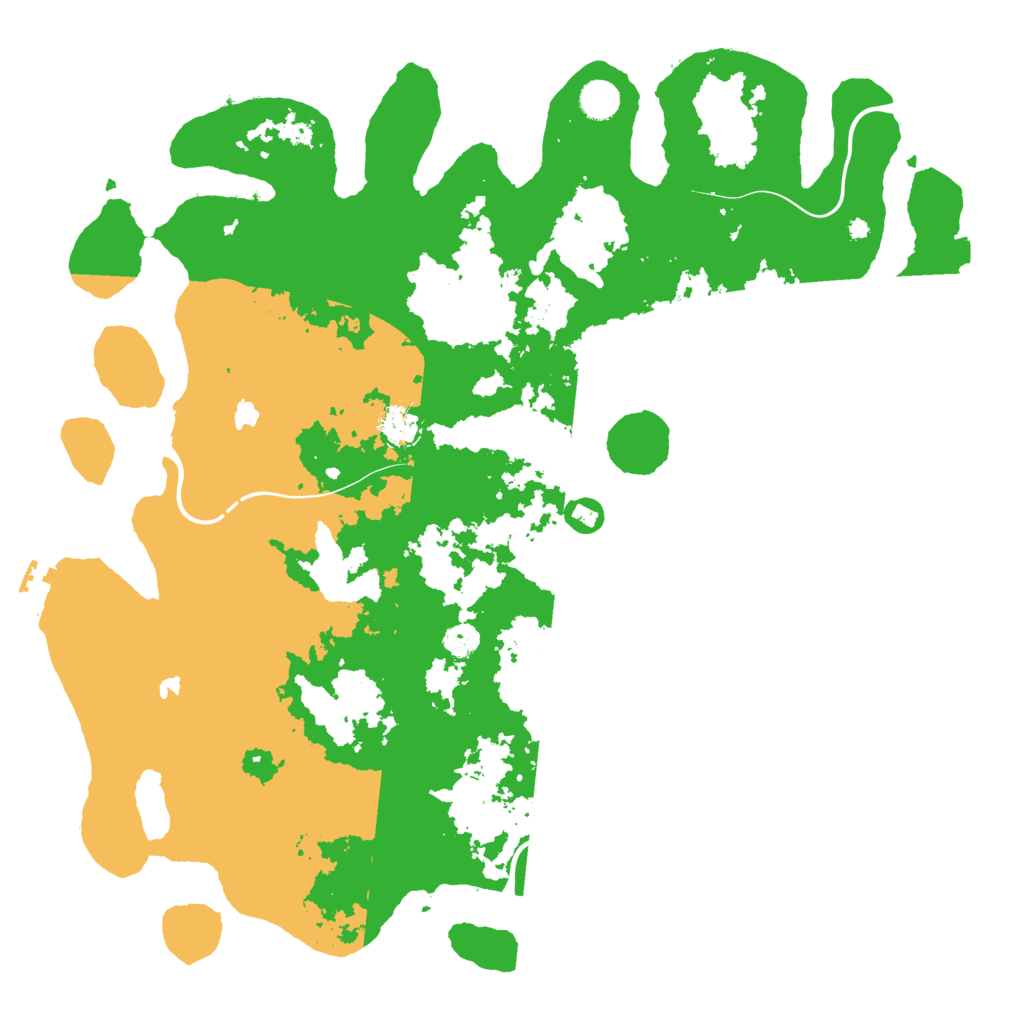Biome Rust Map: Procedural Map, Size: 4500, Seed: 1682567639