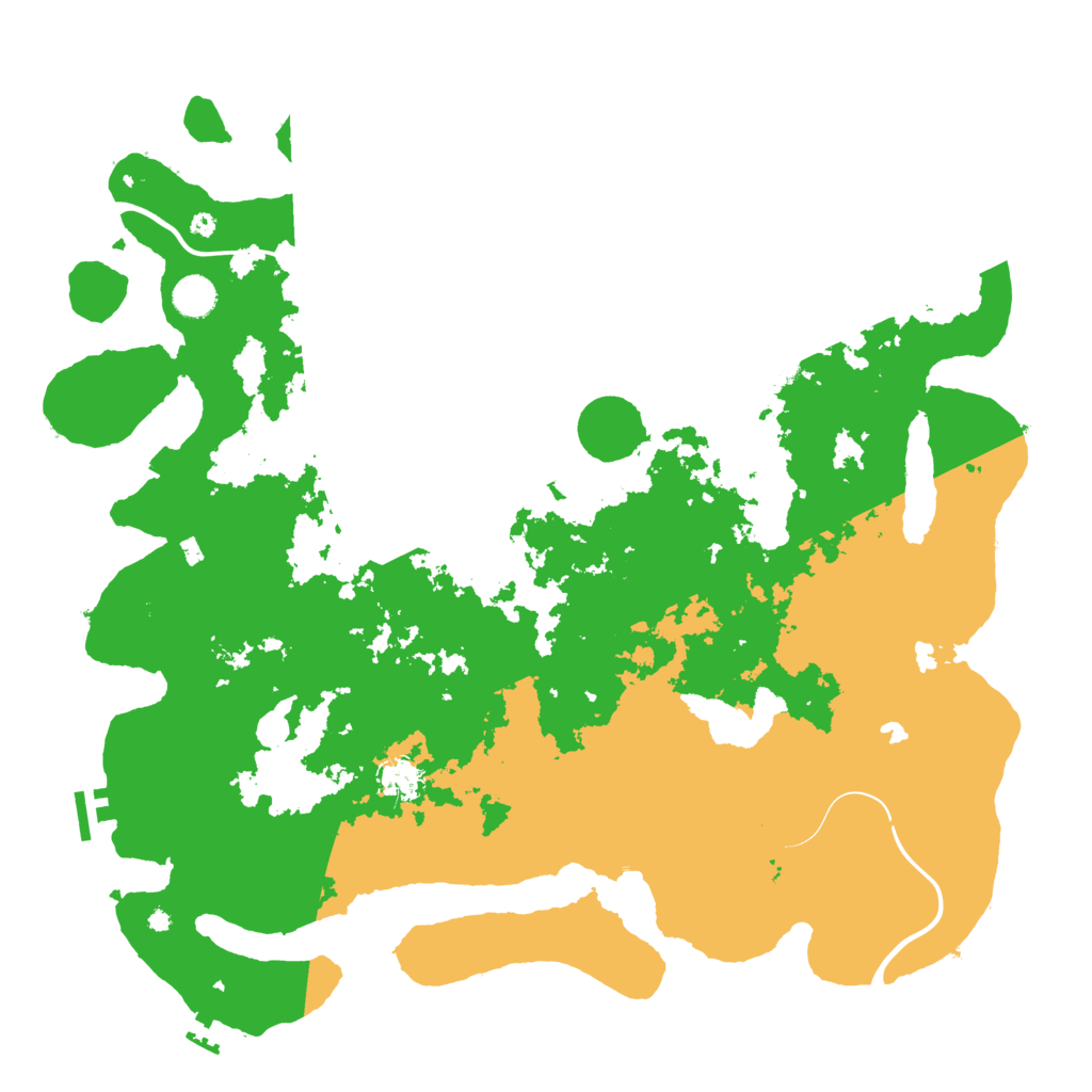 Biome Rust Map: Procedural Map, Size: 4450, Seed: 36854