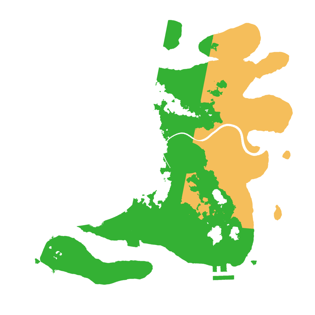 Biome Rust Map: Procedural Map, Size: 3000, Seed: 1006178880