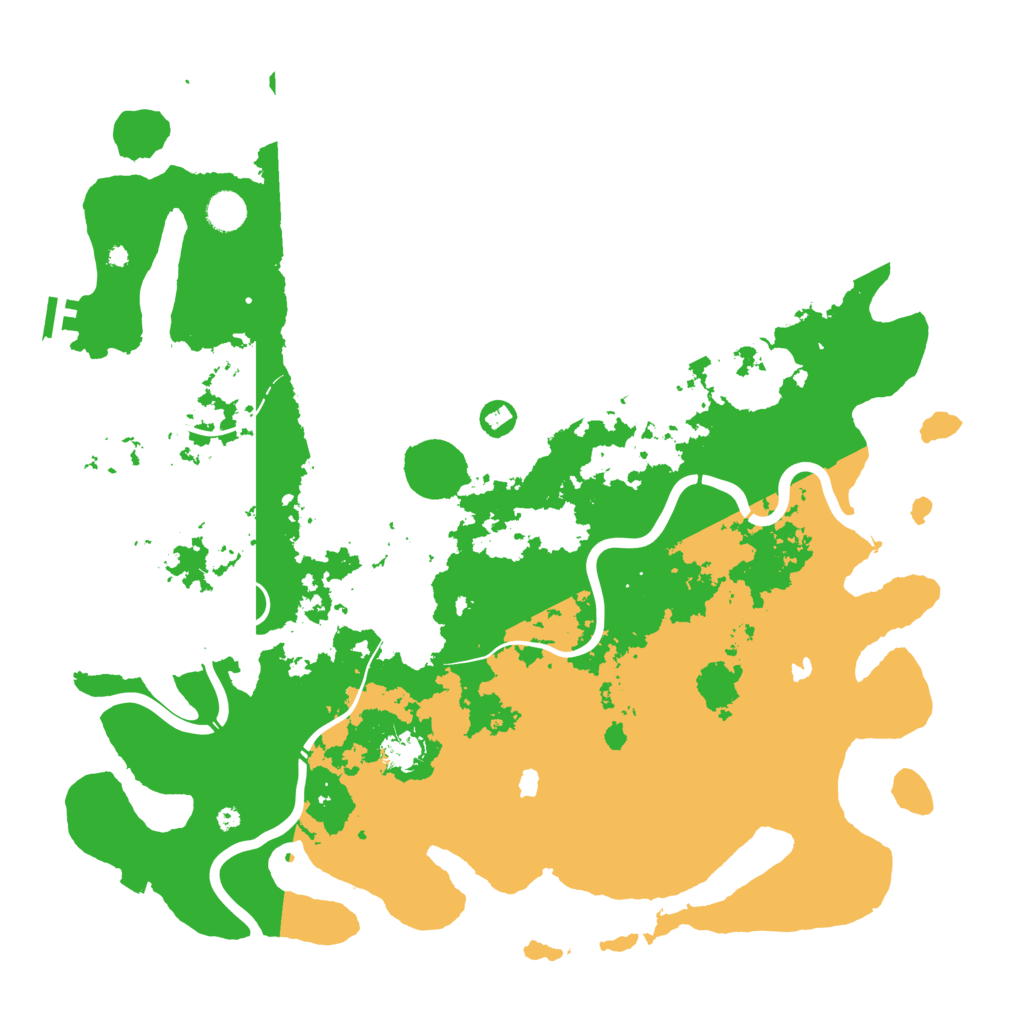 Biome Rust Map: Procedural Map, Size: 4500, Seed: 1691926224