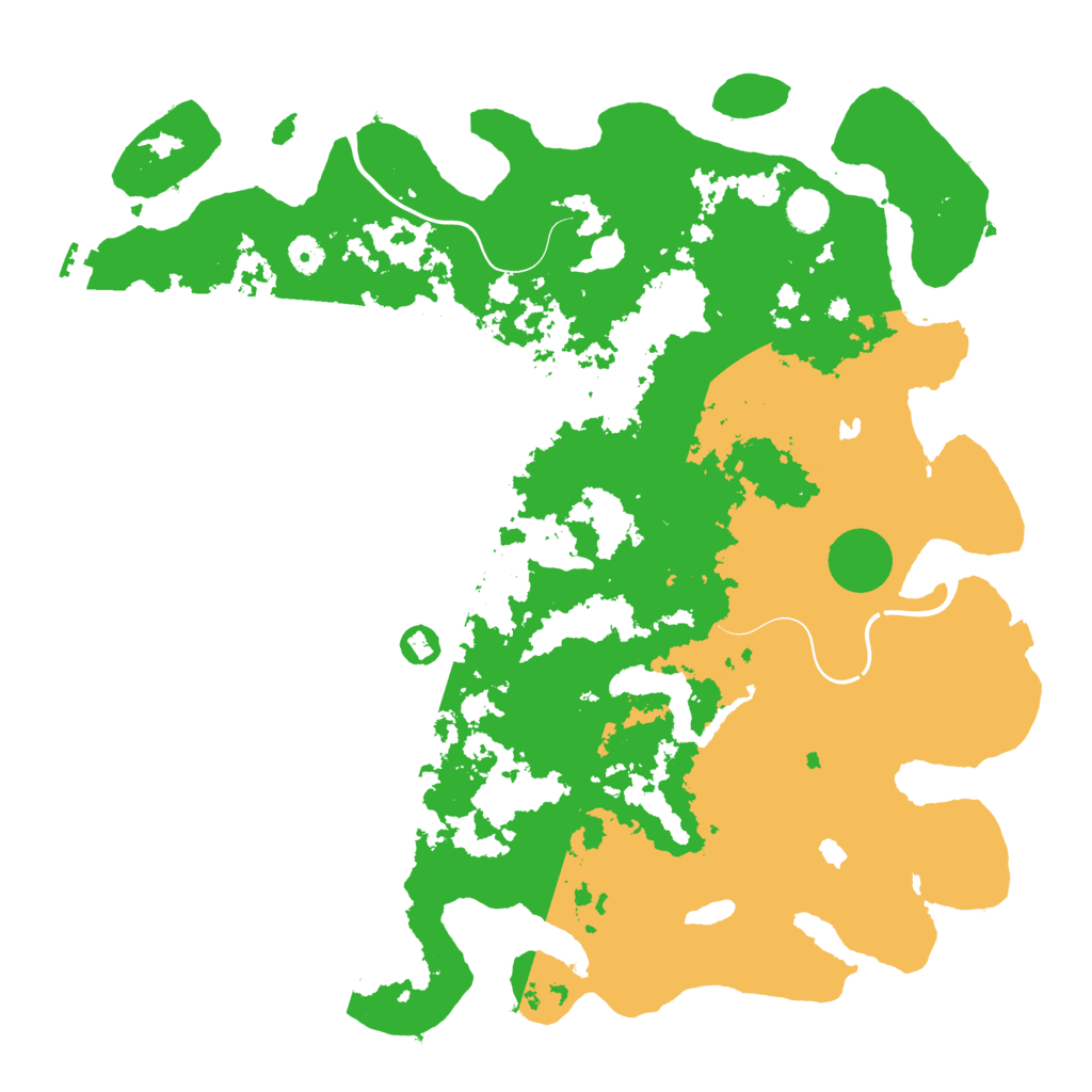 Biome Rust Map: Procedural Map, Size: 4500, Seed: 1620152262