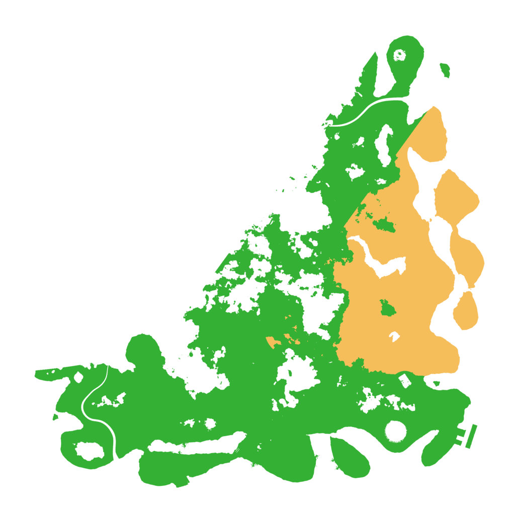 Biome Rust Map: Procedural Map, Size: 4250, Seed: 452457