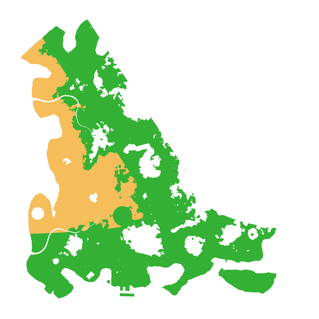 Biome Rust Map: Procedural Map, Size: 4500, Seed: 7441608