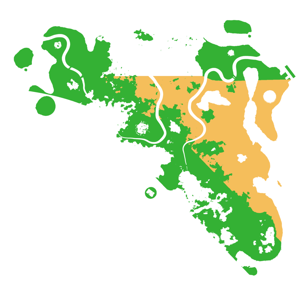 Biome Rust Map: Procedural Map, Size: 4250, Seed: 1957652079