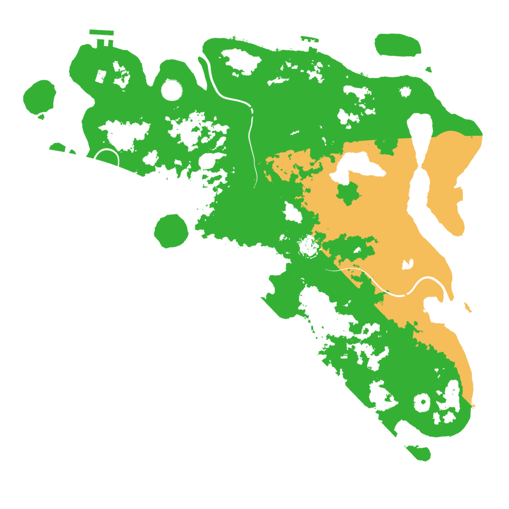 Biome Rust Map: Procedural Map, Size: 4250, Seed: 1957652079