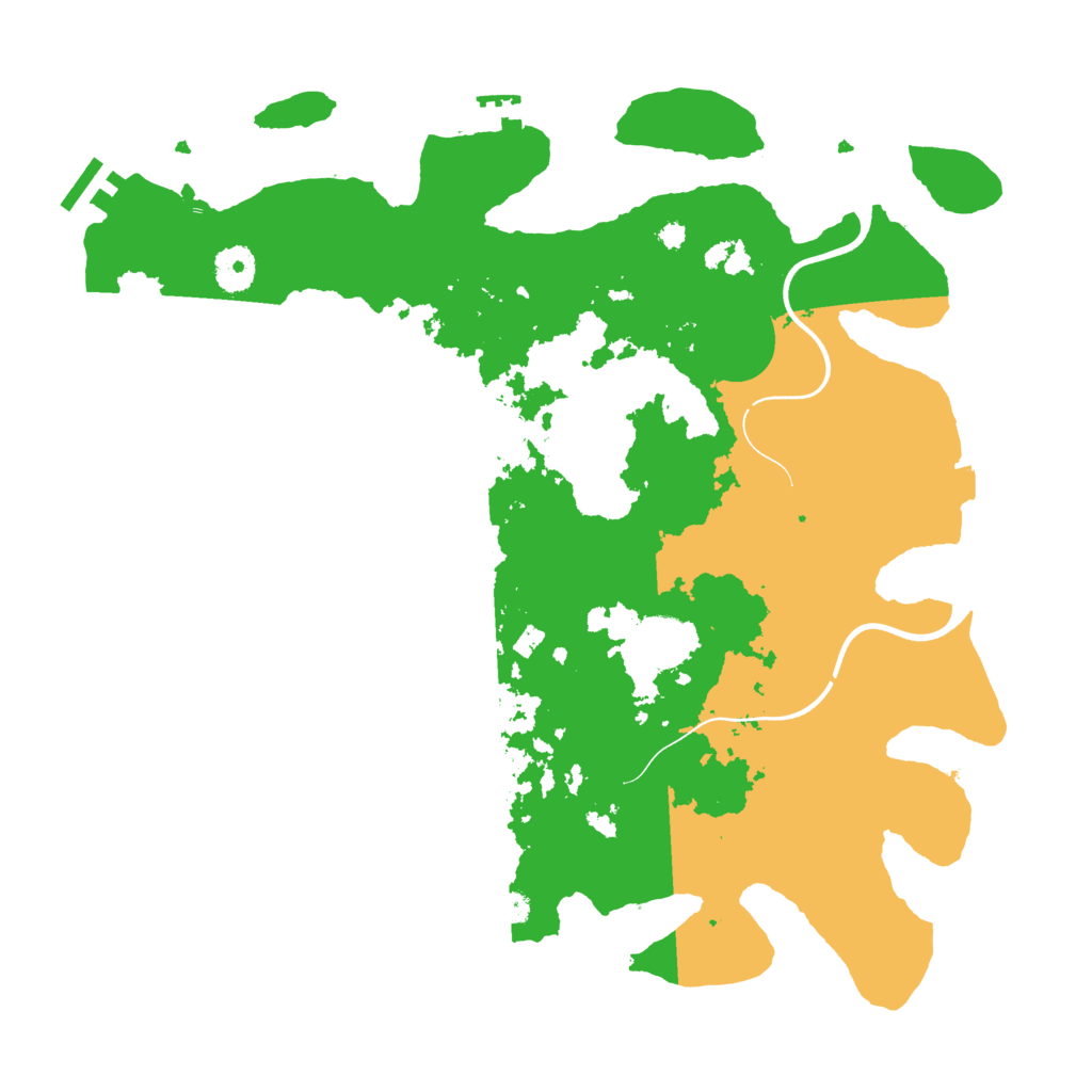 Biome Rust Map: Procedural Map, Size: 3750, Seed: 19487246