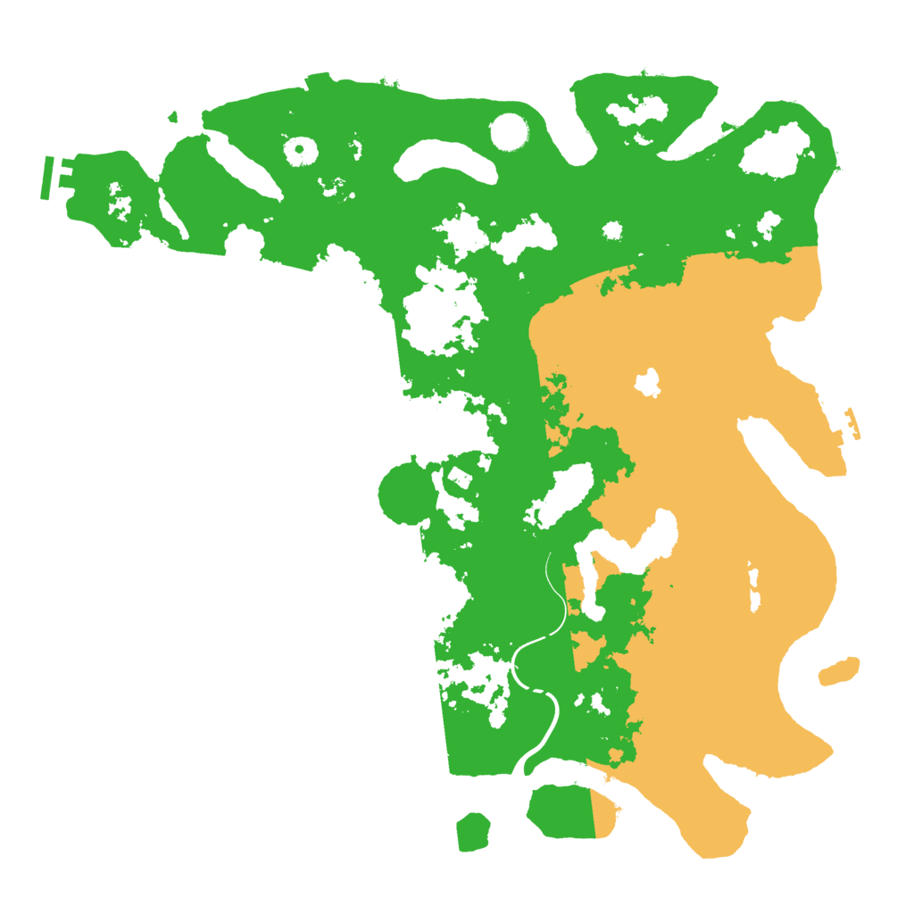 Biome Rust Map: Procedural Map, Size: 4250, Seed: 16835598