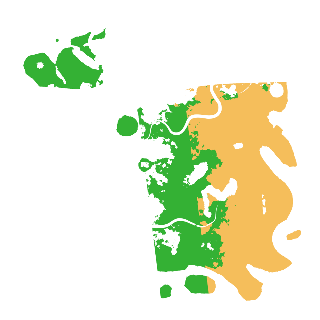 Biome Rust Map: Procedural Map, Size: 4250, Seed: 16835598