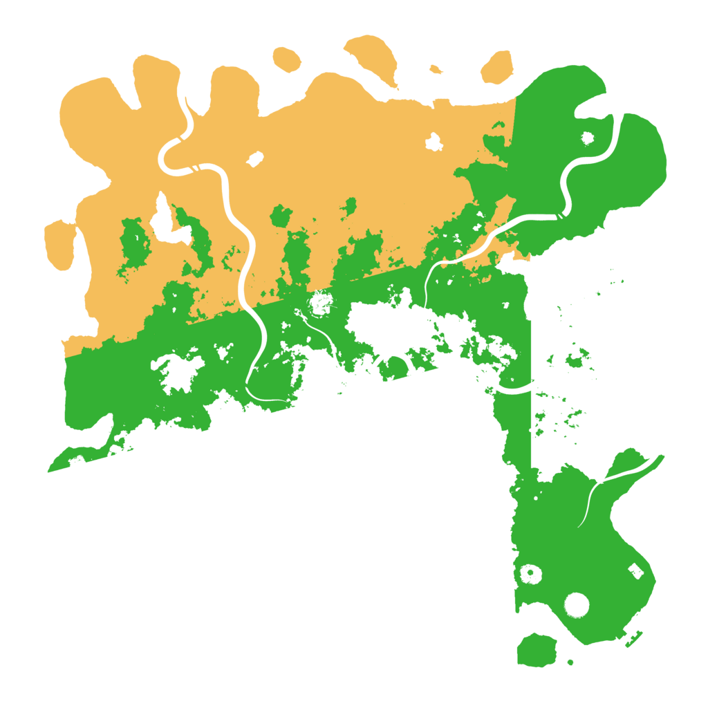 Biome Rust Map: Procedural Map, Size: 5000, Seed: 793280572