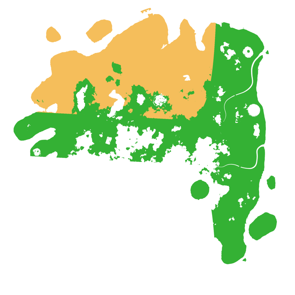 Biome Rust Map: Procedural Map, Size: 4250, Seed: 17234