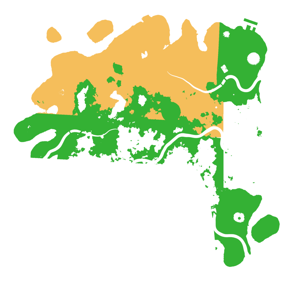 Biome Rust Map: Procedural Map, Size: 4250, Seed: 17234